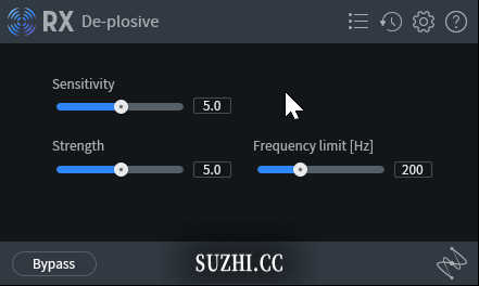 iZotope的RX10De-plosive插件，消除音频中的爆破音（plosives）_稣知音乐