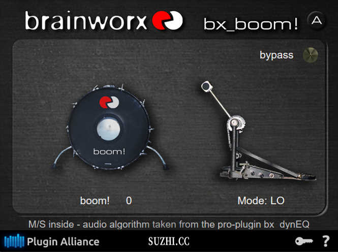 插件联盟|PluginAlliance的bxboom插件贝斯增强冲击力饱和效果器_稣知音乐