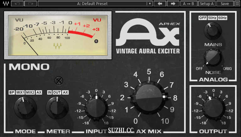 Waves的Aphex Vintage Exciter Mono插件音频激励效果器插件_稣知音乐
