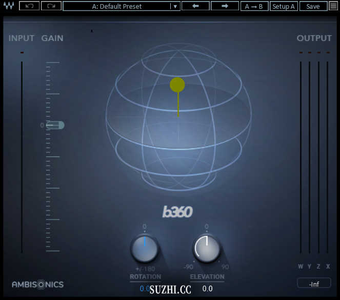 Waves的B360 Mono/Quad插件单声道转多声道及空间音频处理利器_稣知音乐